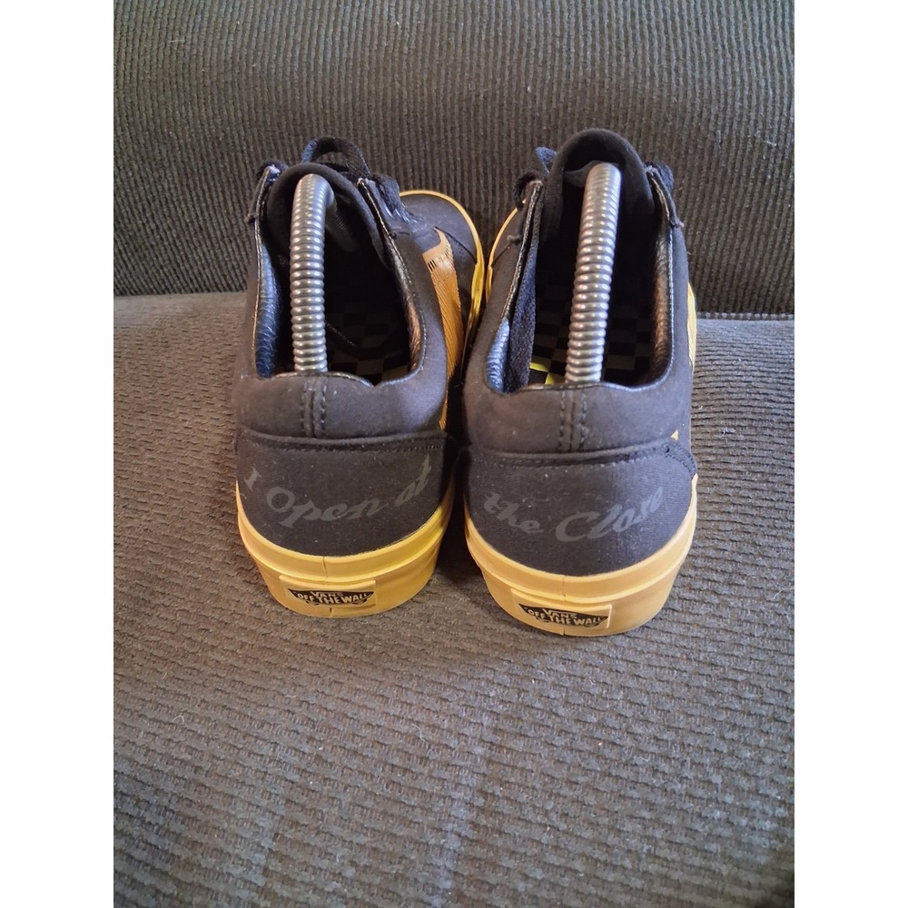 Vans x Harry Potter Golden Snitch Old Skool 721356 Mens Size 7.5 Shoe Gold Black - Picture 4 of 8